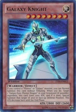 Galaxy Knight Card Front