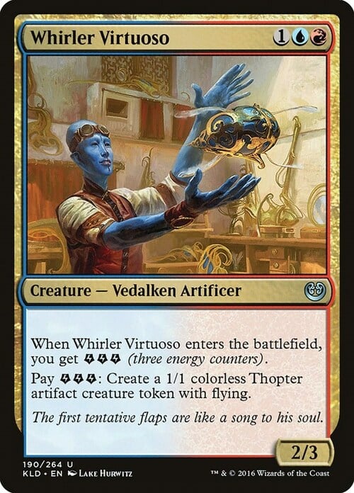 Whirler Virtuoso Card Front