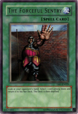The Forceful Sentry Card Front