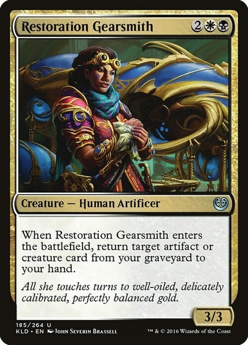 Restoration Gearsmith Card Front