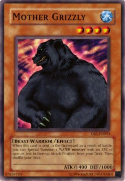 Mother Grizzly Card Front