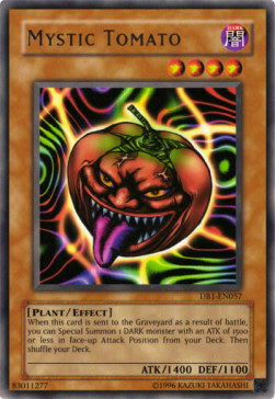 Mystic Tomato Card Front