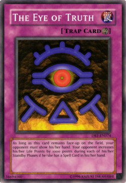 The Eye of Truth Card Front