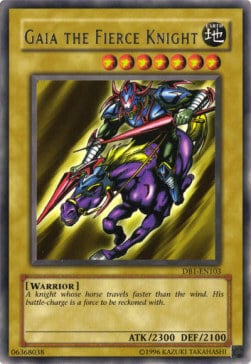 Gaia The Fierce Knight Card Front
