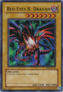 Red-Eyes B. Dragon Card Front