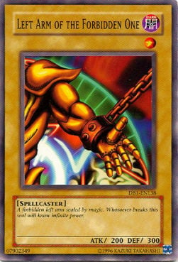 Left Arm of the Forbidden One Card Front