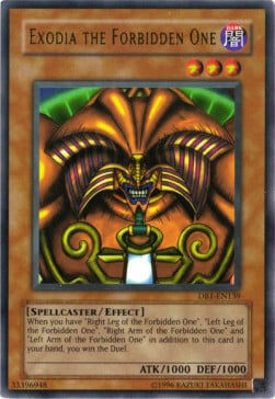 Exodia the Forbidden One Card Front