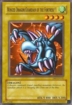 Winged Dragon, Guardian of the Fortress #1 Card Front