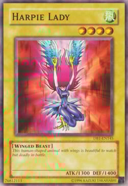 Harpie Lady Card Front