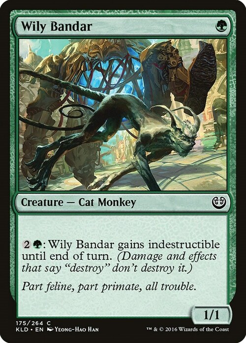 Wily Bandar Card Front