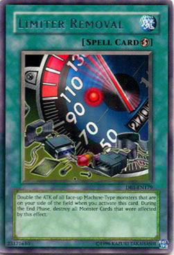 Limiter Removal Card Front