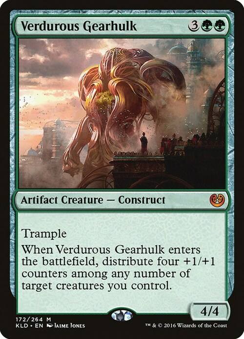 Verdurous Gearhulk Card Front