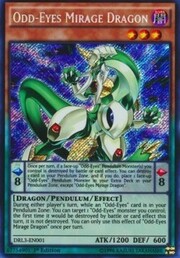Odd-Eyes Mirage Dragon · Secret Rare 001sec