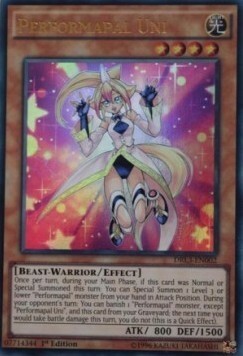 Performapal Uni Card Front
