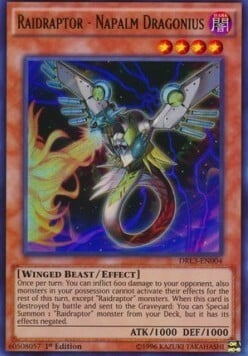 Raidraptor - Napalm Dragonius Card Front