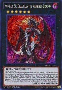Number 24: Dragulas the Vampiric Dragon Card Front
