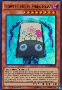 yugioh flower cardian deck Link support : r/customyugioh Flower Cardian Zebra Grass Dragons