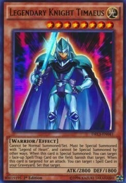 Legendary Knight Timaeus Card Front