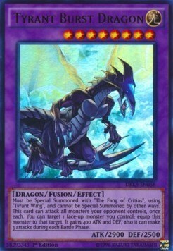 Tyrant Burst Dragon Card Front