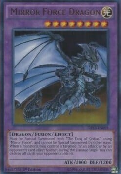 Mirror Force Dragon Card Front