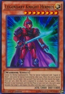 Legendary Knight Hermos Card Front