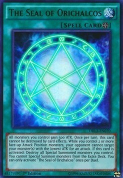 The Seal of Orichalcos Card Front