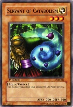 Servant of Catabolism Card Front