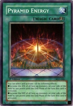 Pyramid Energy Card Front