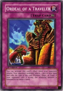 Ordeal of a Traveler Card Front