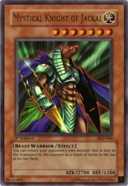 Mystical Knight of Jackal Card Front