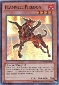 Flamvell Firedog Card Front