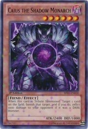 Caius the Shadow Monarch · Starfoil Rare 018st