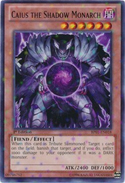 Caius the Shadow Monarch Card Front
