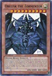 Obelisk the Tormentor · Starfoil Rare 021st
