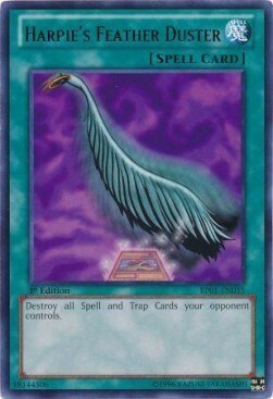 Harpie's Feather Duster Card Front