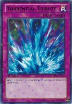 Torrential Tribute Card Front