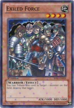Exiled Force Card Front