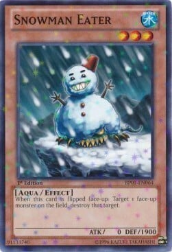 Snowman Eater Card Front