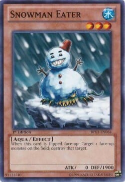 Snowman Eater Card Front