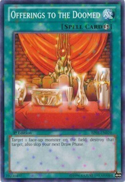 Offerings to the Doomed Card Front