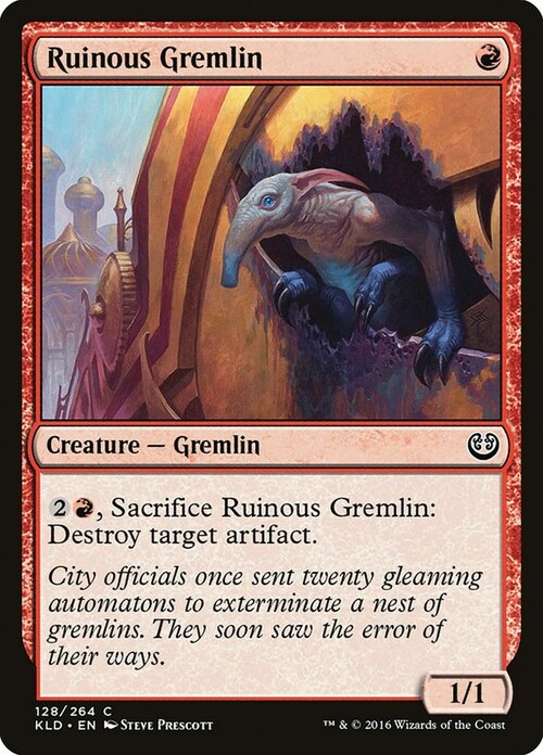 Gremlin Rovinoso Card Front