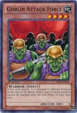 Goblin Attack Force Card Front