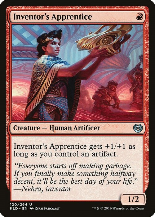 Inventor's Apprentice Card Front