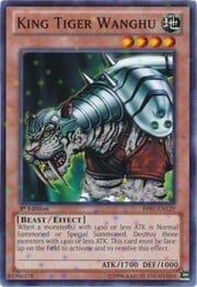 King Tiger Wanghu · Starfoil Rare 129st