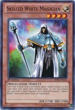 Skilled White Magician Card Front