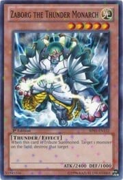 Zaborg the Thunder Monarch · Starfoil Rare 132st