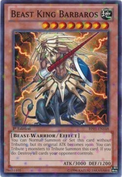 Beast King Barbaros Card Front