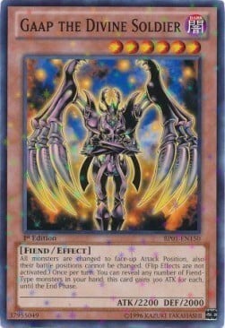 Gaap the Divine Soldier Card Front
