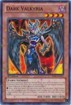 Dark Valkyria Card Front