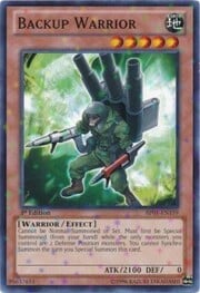 Backup Warrior · Starfoil Rare 159st
